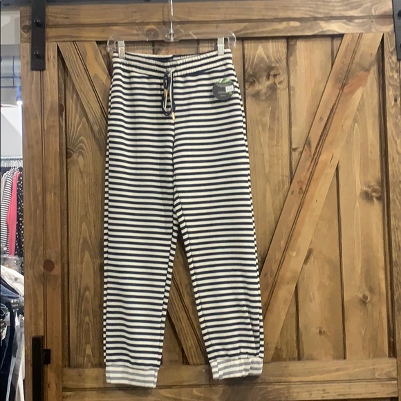 bishop + young Pants - Bishop + Young thick stripped jogger pants
